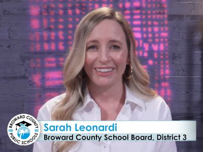 Watch School Board Member Sarah Leonardi of District 3 commemorate Women's History Month.